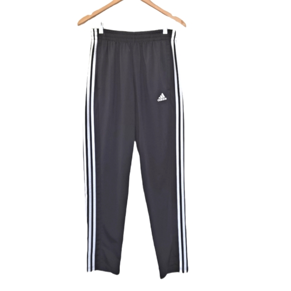 Adidas Women's Classic Three Stripe Black Track Style Pants szM - Picture 1 of 7